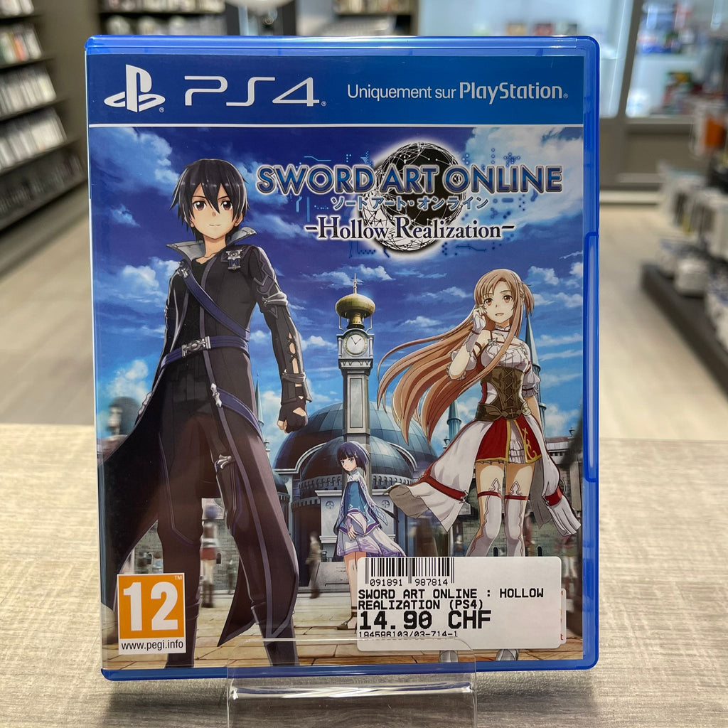 Jeu PS4 -Sword Art Online Hollow Realization