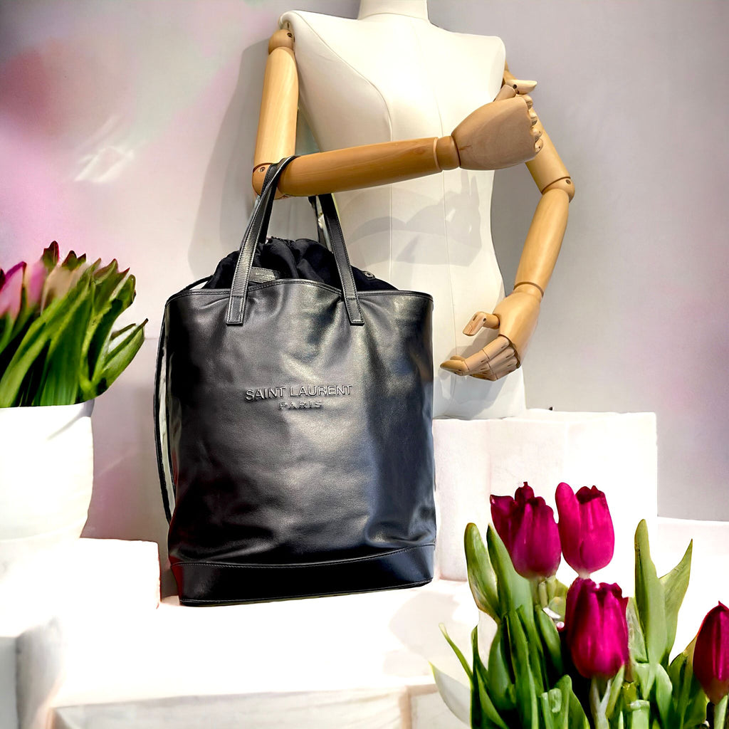 Sac Yves Saint Laurent Shopping Tote Bag + Dustbag,