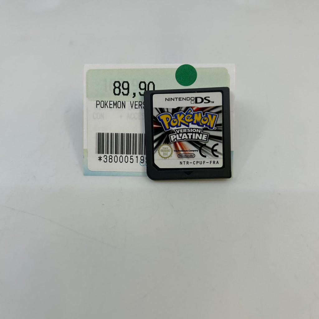Nintendo DS  Pokémon version platine (Sans boîte)