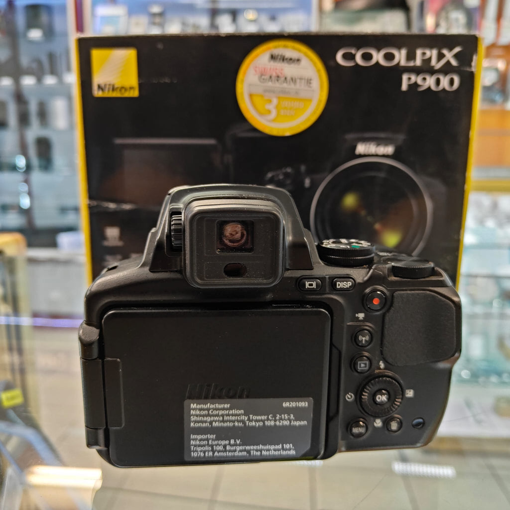 Nikon CoolPix P900 - 16mpx - avec boîte – Cash Converters Suisse