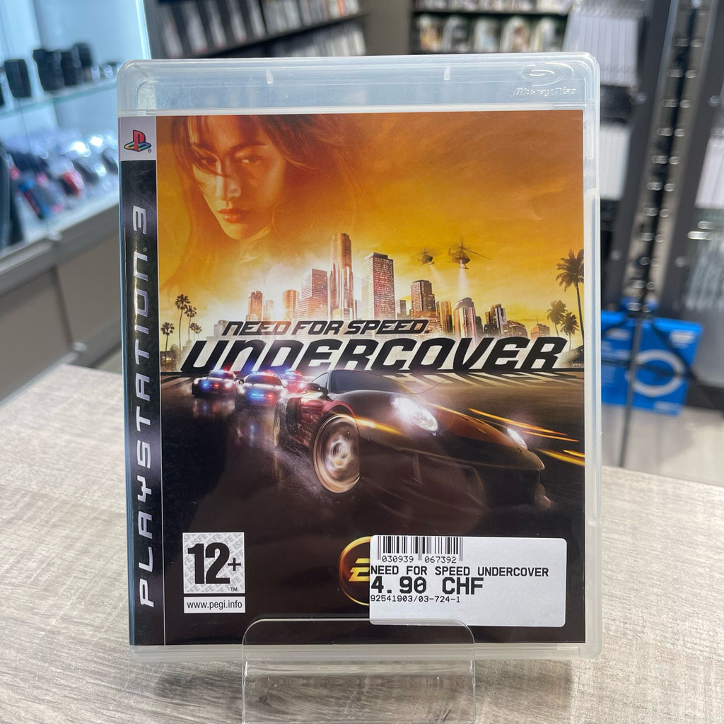 Jeu PS3 - Need For Speed Undercover  + notice