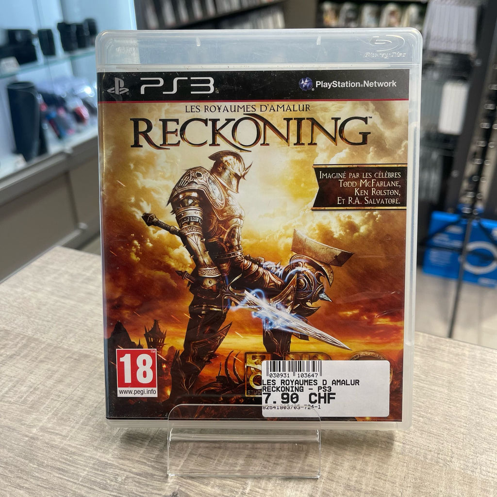 Jeu PS3 - Les Royaumes d’Amalur  reckoning  + notice