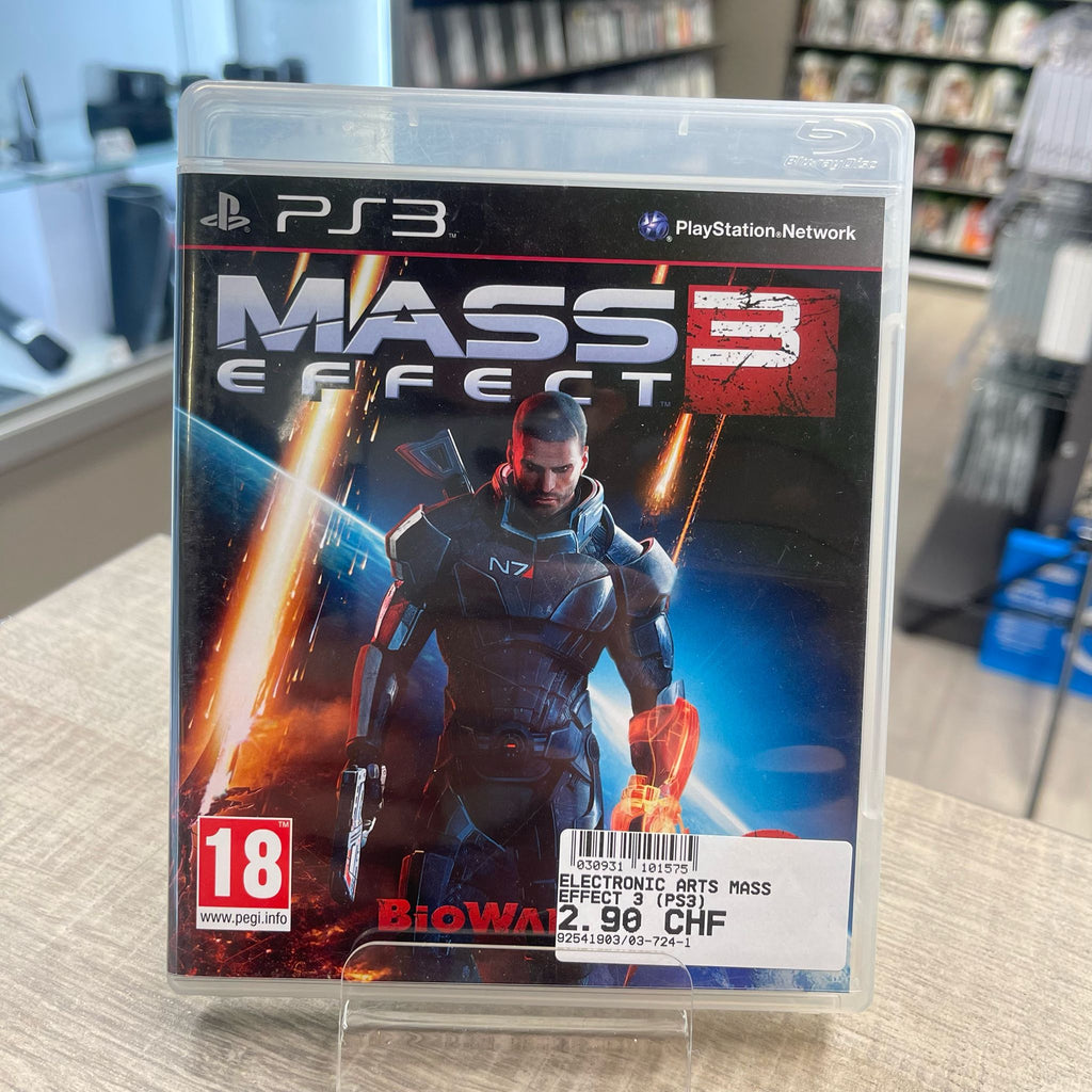 Jeu PS3 - Mass Effect 3 + notice