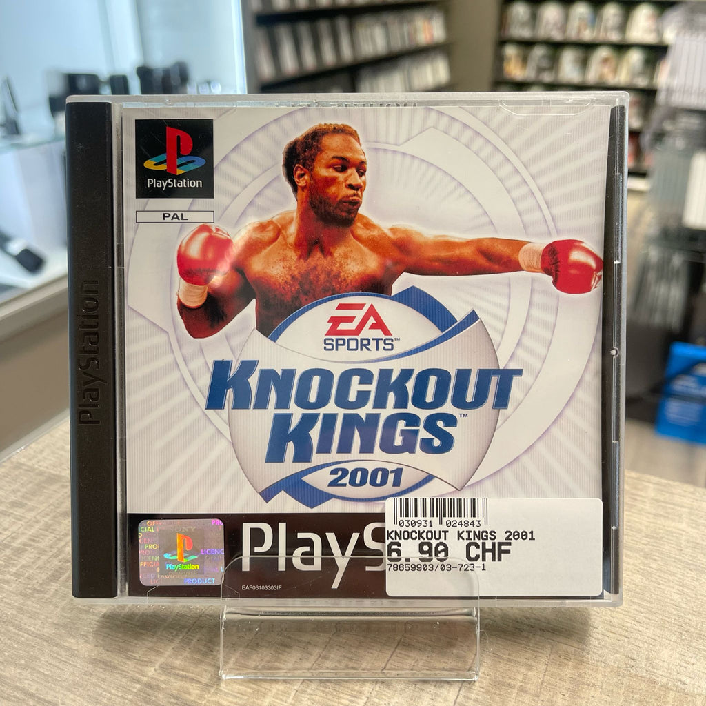 Jeu PS1 - Knockout Kings 2001 + notice