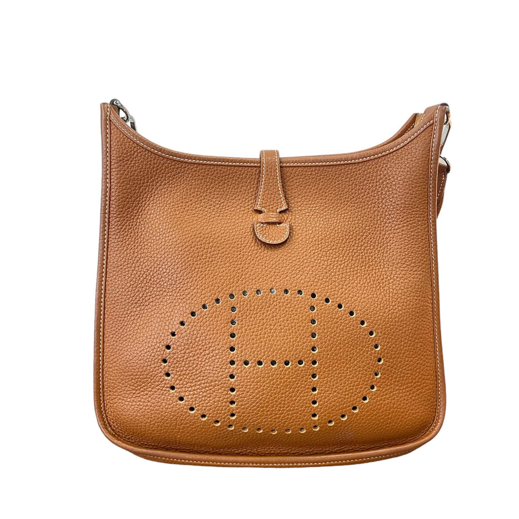 Sac à main Hermès Evelyne III 29 Togo Gold,