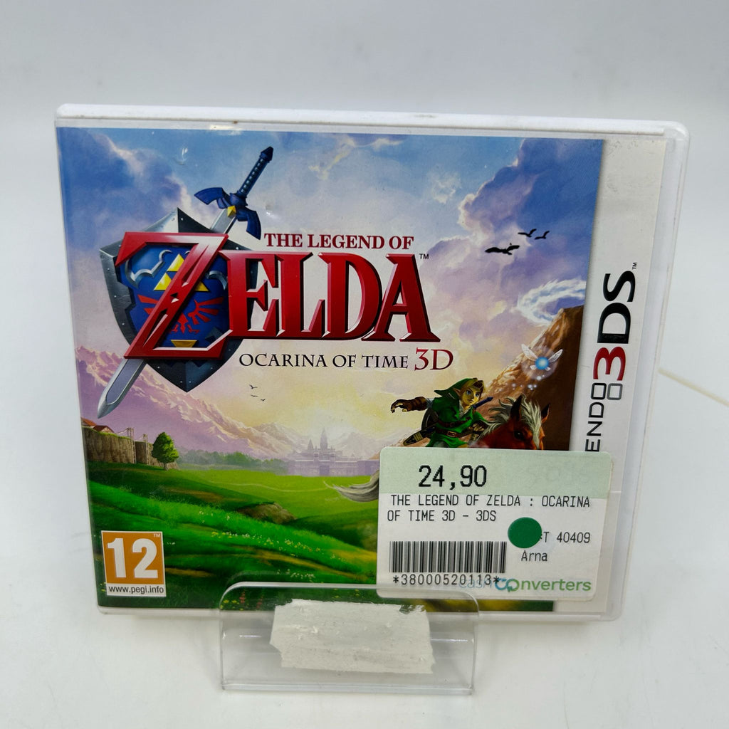 Jeu Nintendo 3DS - The legend of Zelda : Ocarina of Time 3D