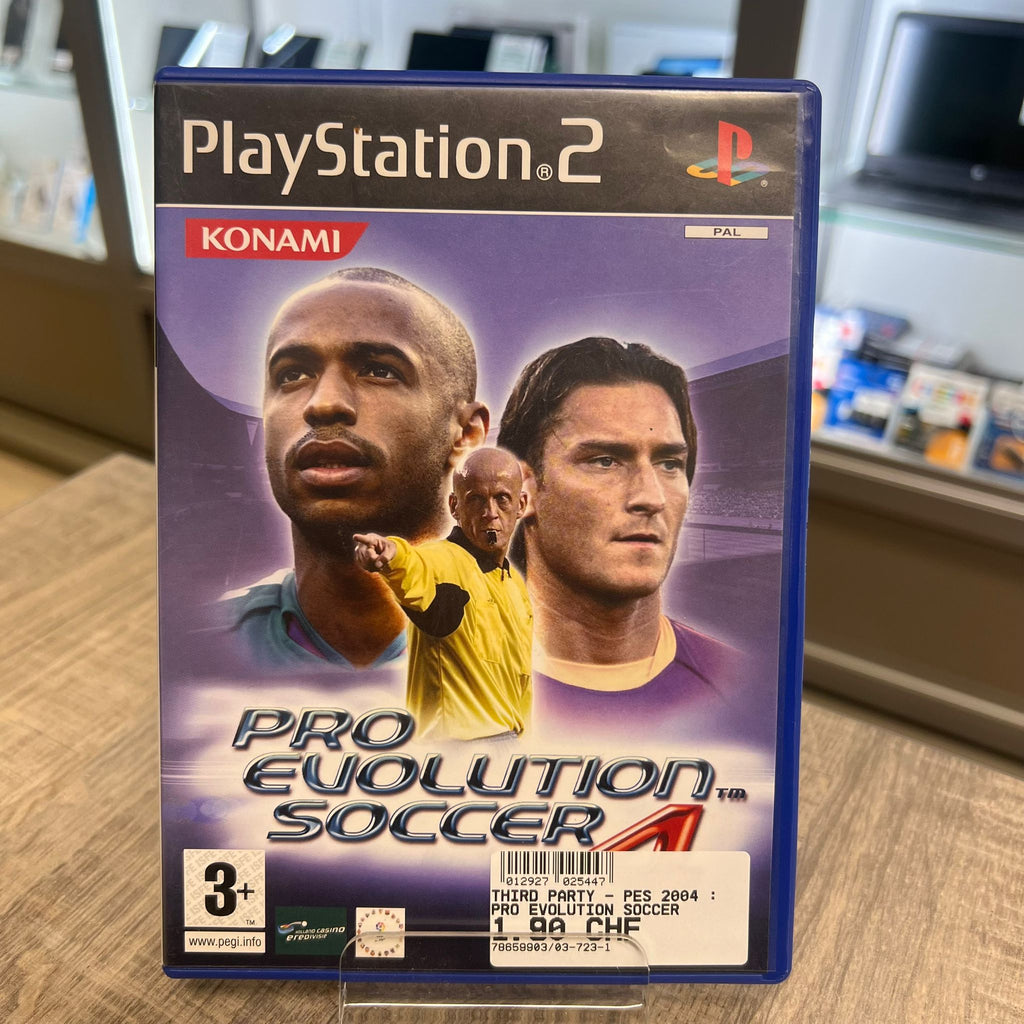 Jeu PS2 - Pro Evolution Soccer 4