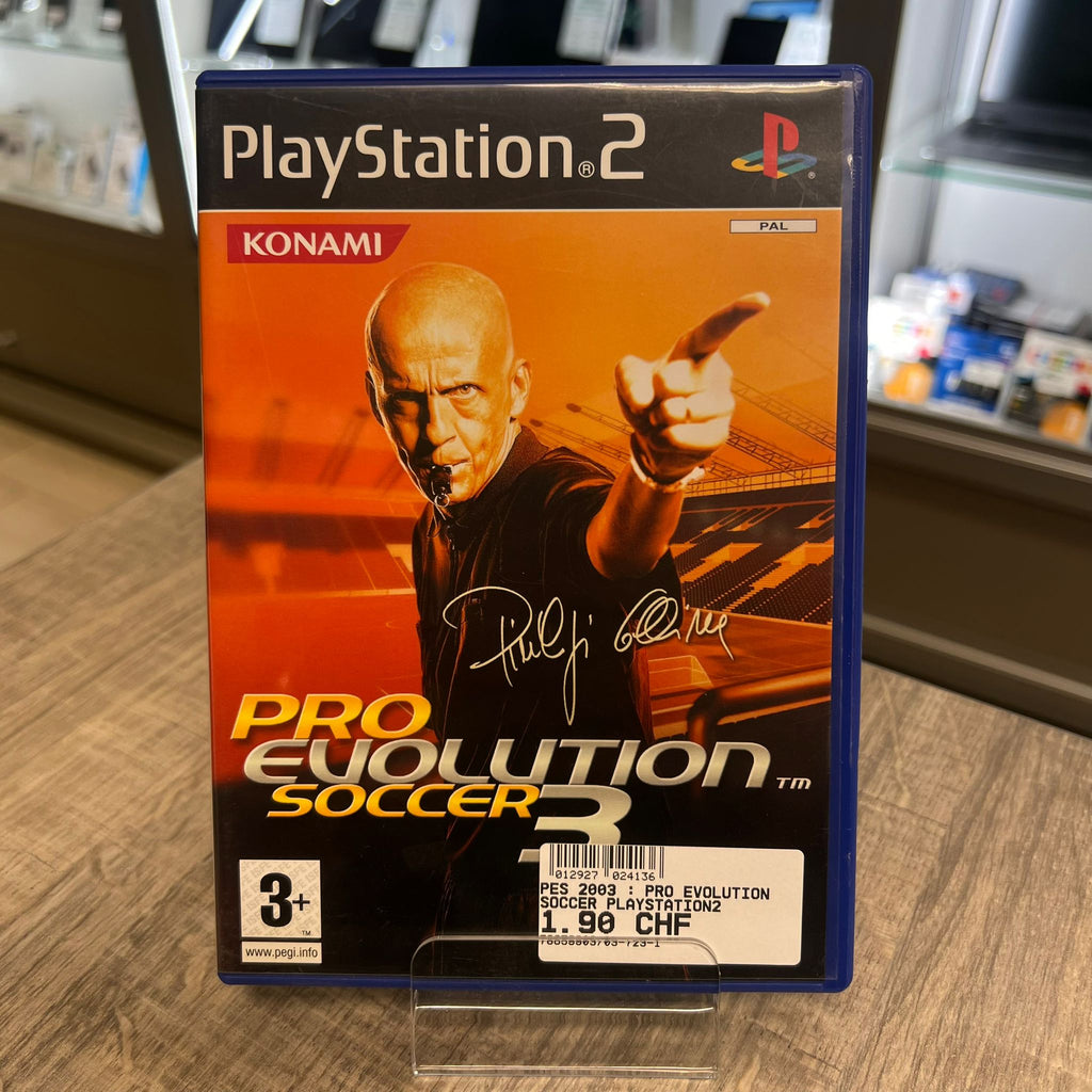 Jeu PS2 - Pro Evolution Soccer 3
