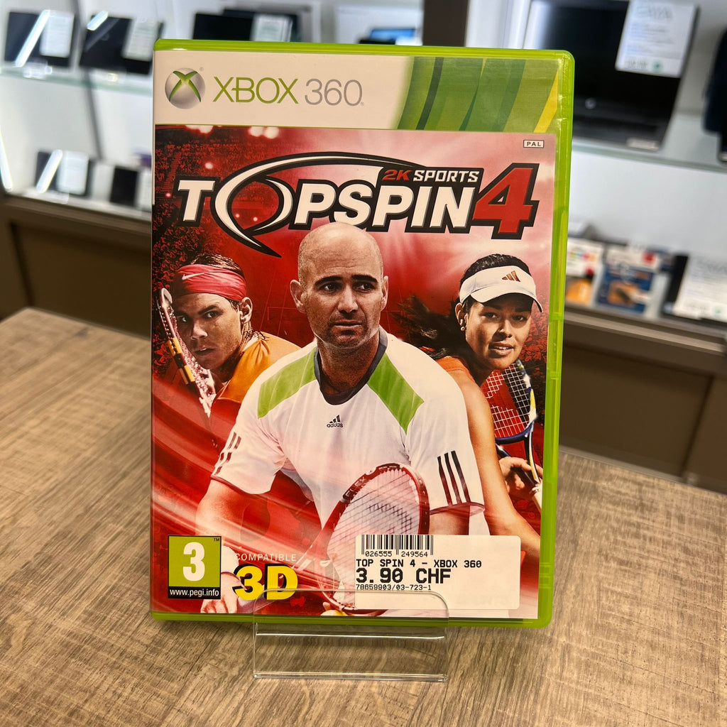 Jeu Xbox 360  -  Topspin 4