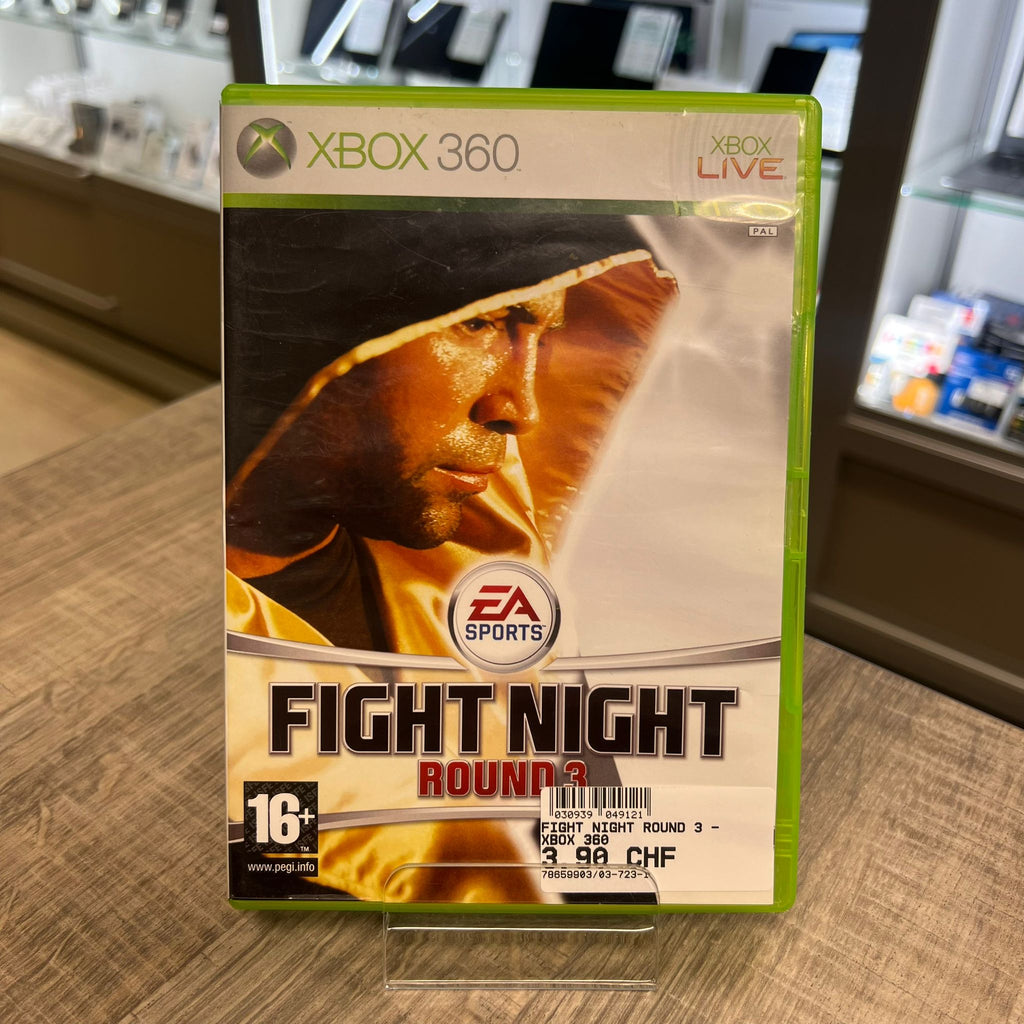 Jeu Xbox 360  - Fight Night Round 3