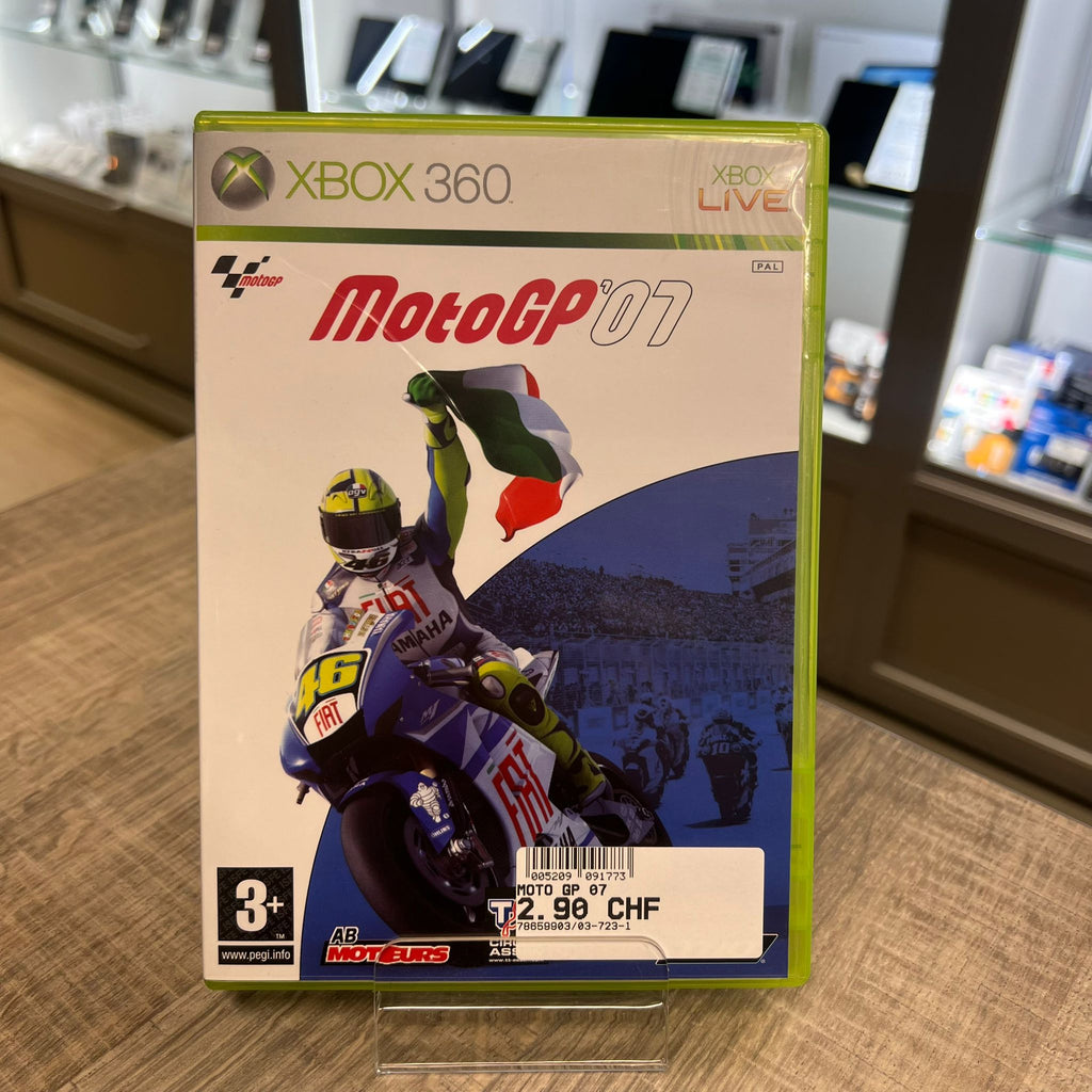 Jeu Xbox 360  - Moto Gp 07