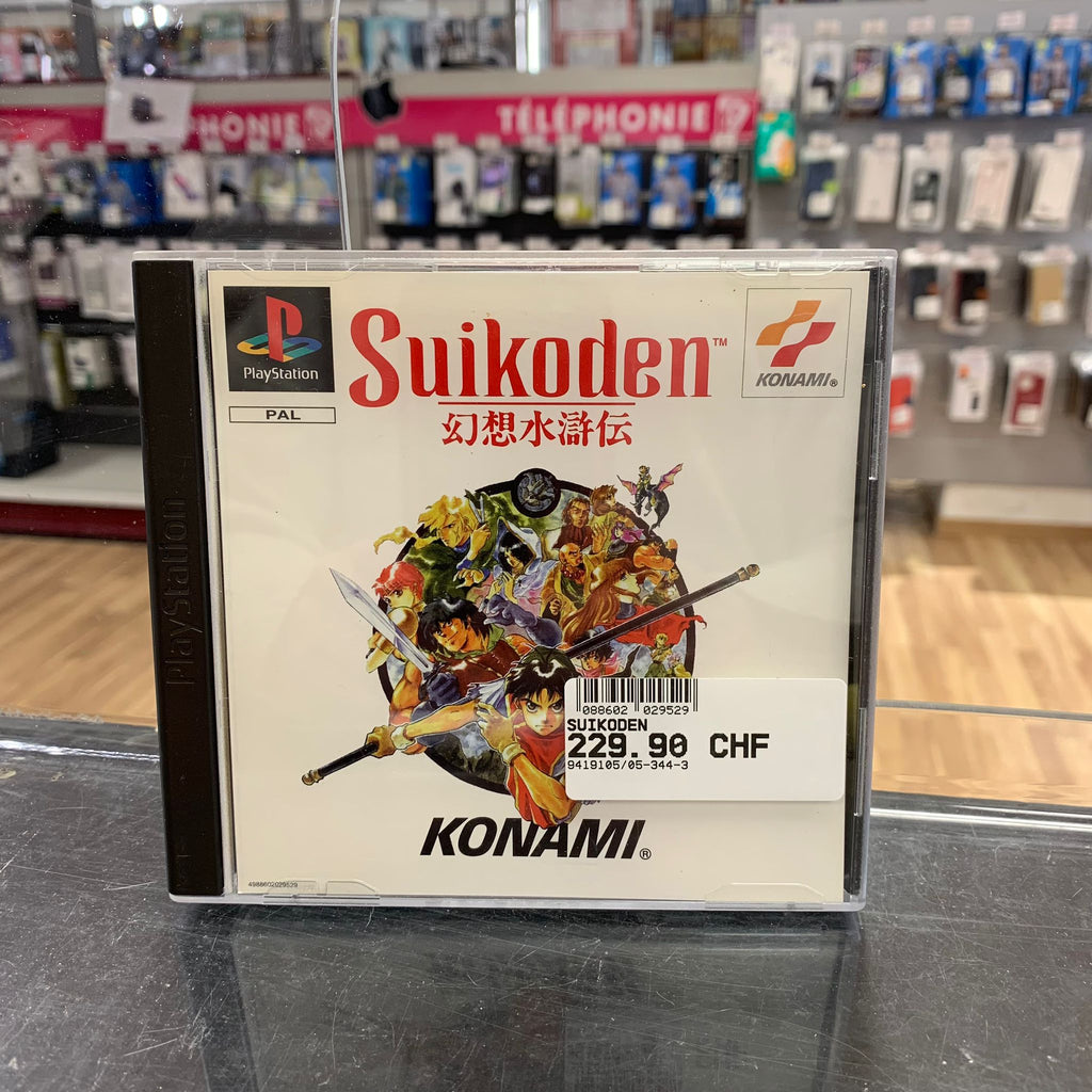 Jeux PS1, Suikoden + notice