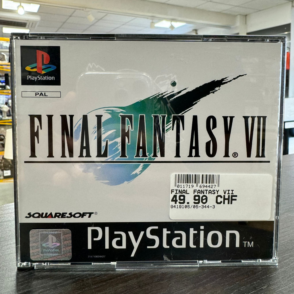 Jeu PS1 Final Fantasy 7 + Notice