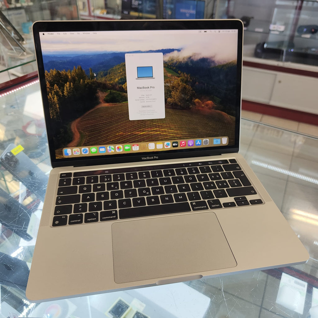 MacBook Pro M1 8go 256gb 2 cycles