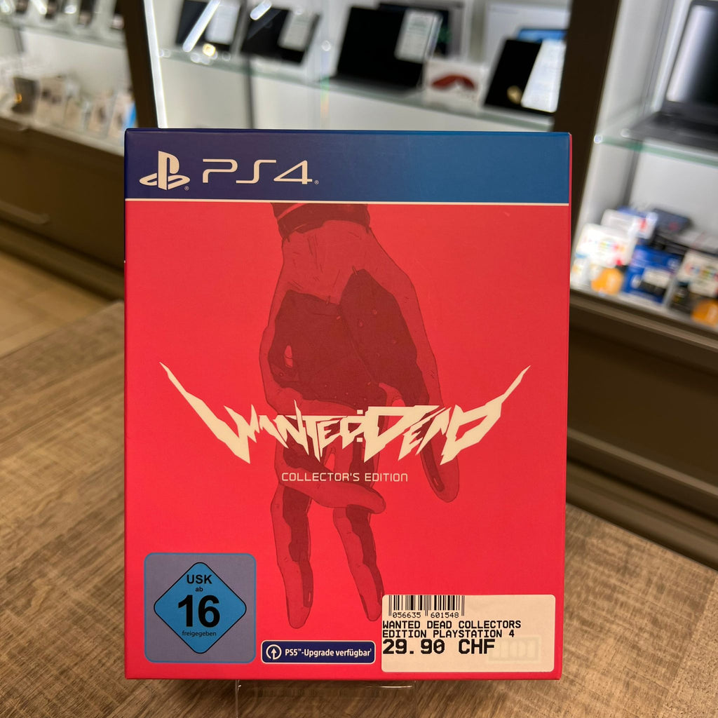 Jeu PS4- wanted  dead  edition collectors