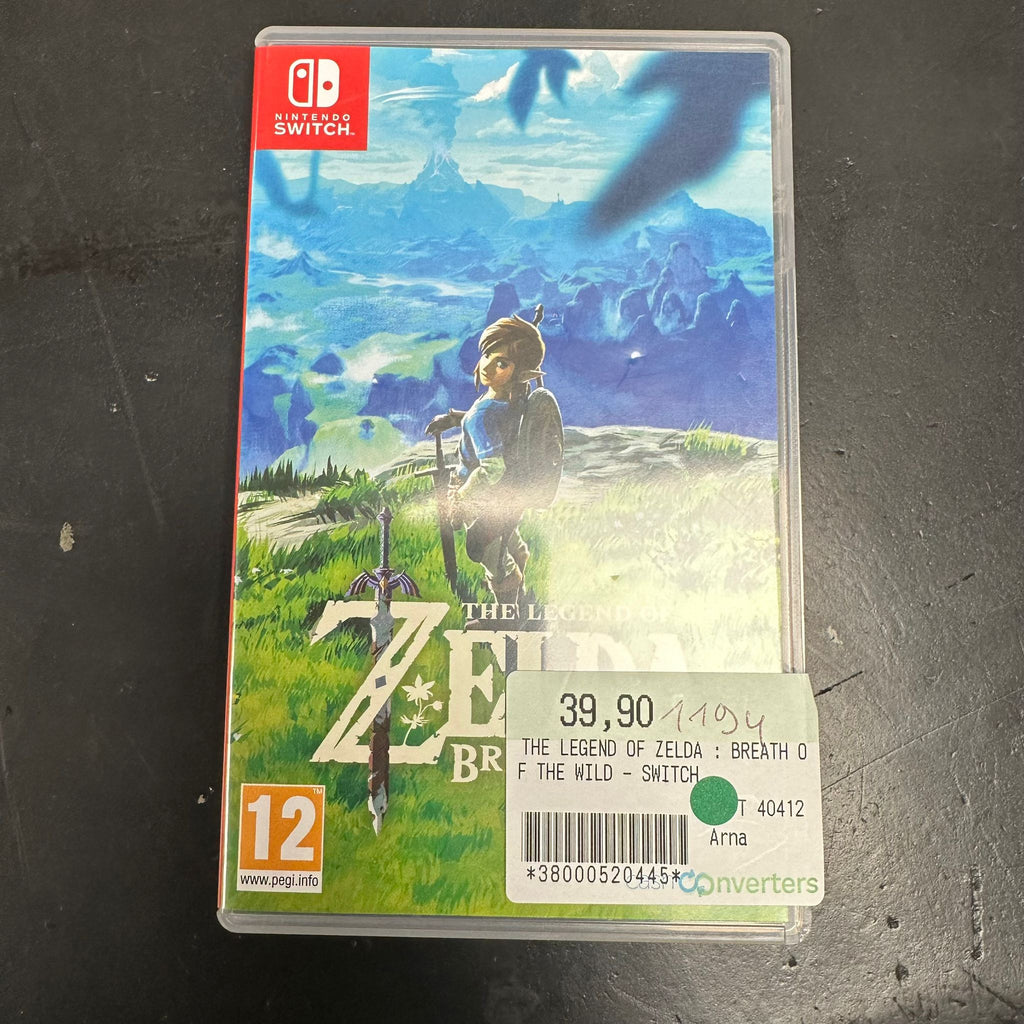 Jeux Switch - The legend of zelda : Breath of the wild