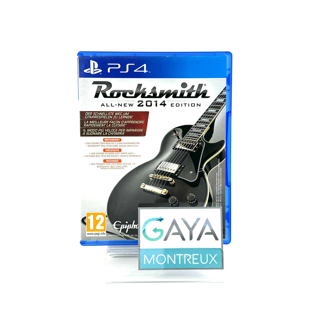 Jeu PS4 - Rock Smith All New 2014 Edition