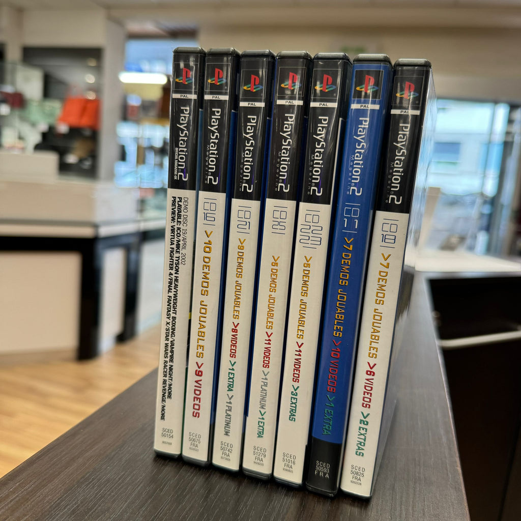 Lot de Démo PS2 7 jeux