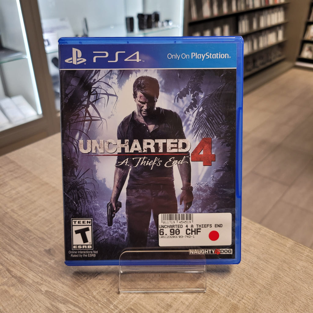 Jeu Ps4 Uncharted 4