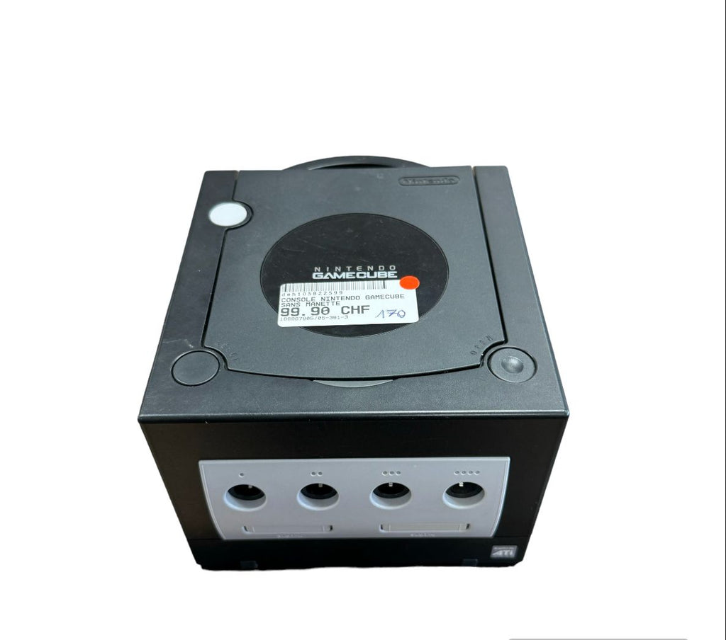 Console GameCube Noir Sans Manette + Alim