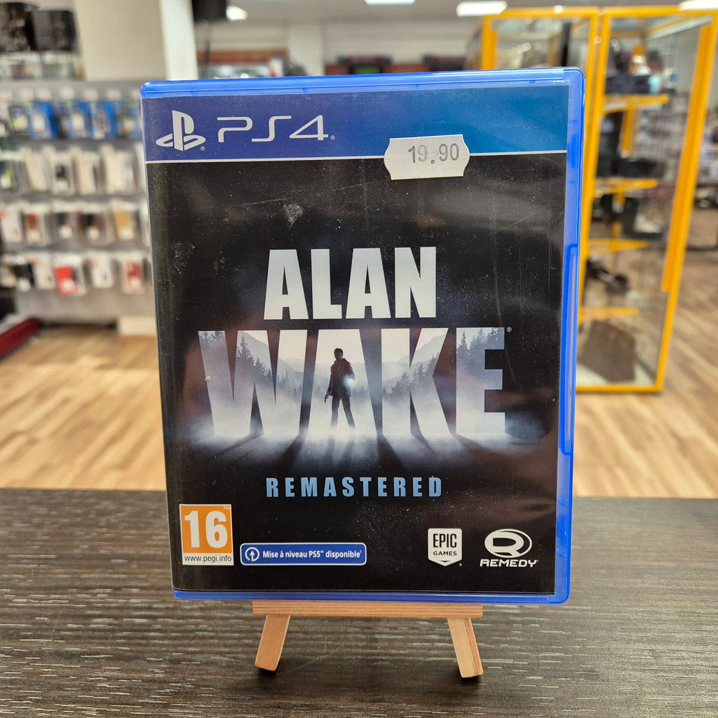 Jeu PS4  Alan Wake Remastered