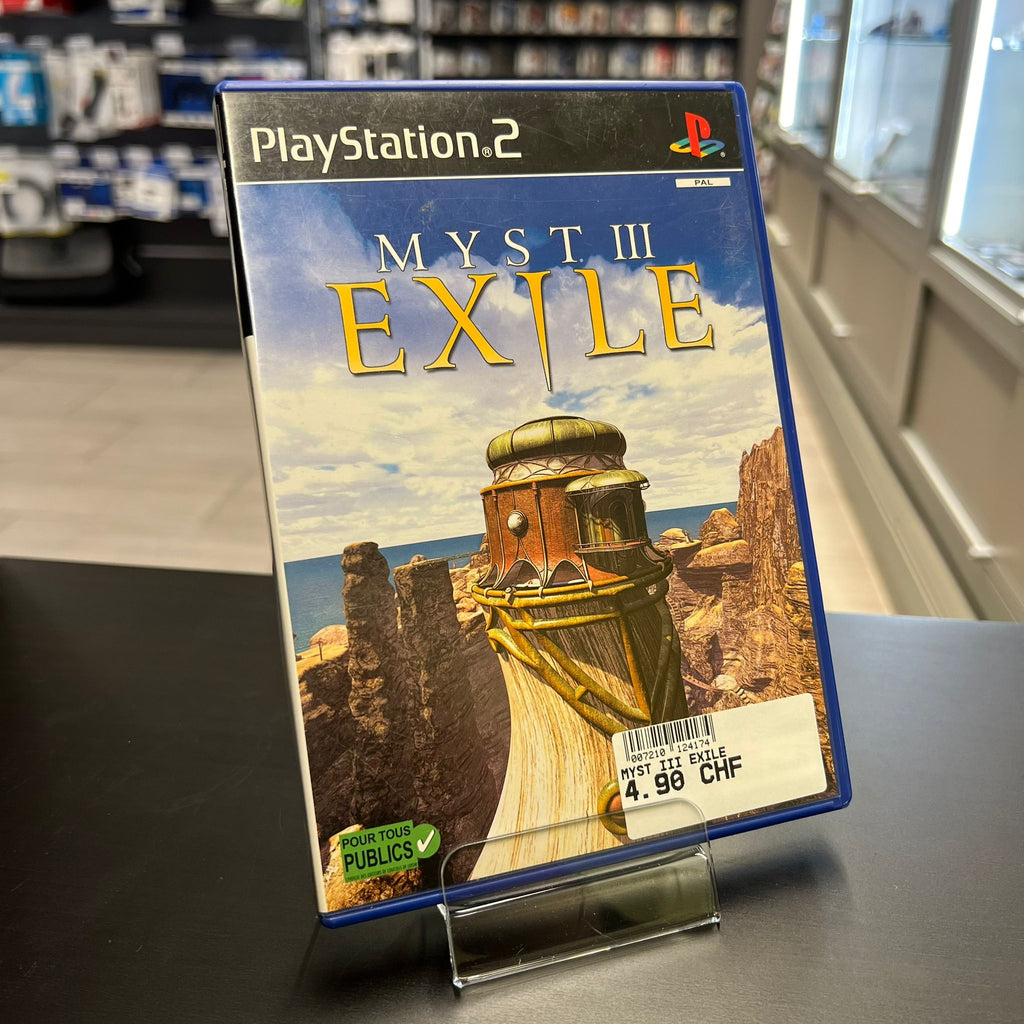 Jeu PS2 -  Myst III exile