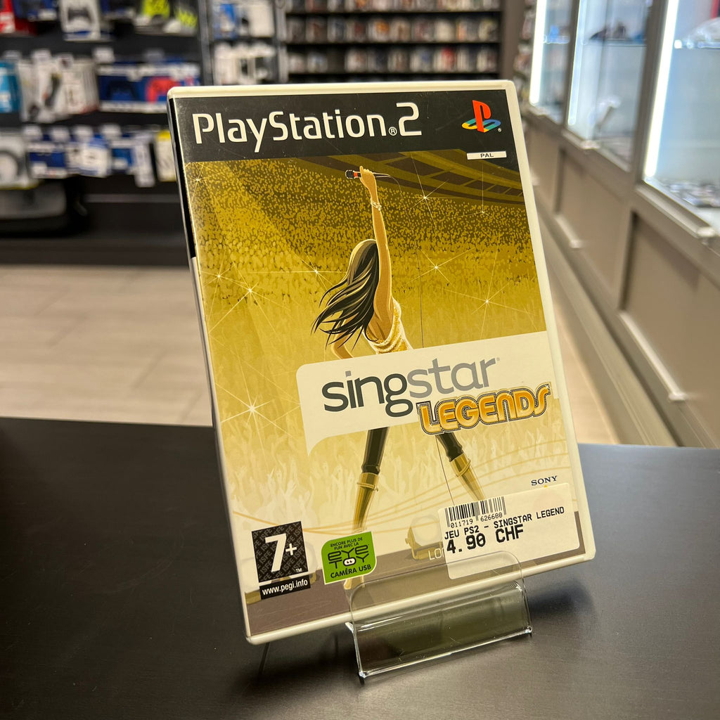 Jeu PS2 -  Singstar legends