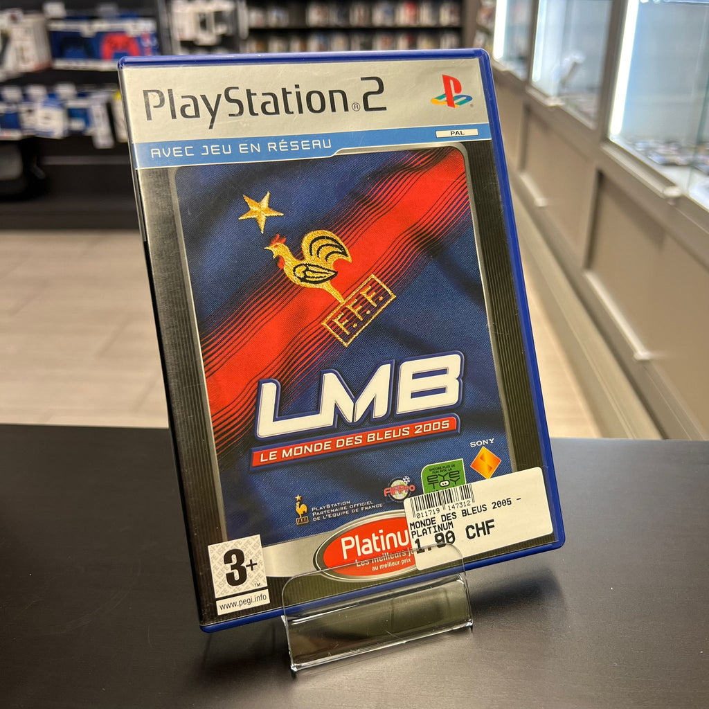 Jeu PS2 -  Le monde des bleus 2005