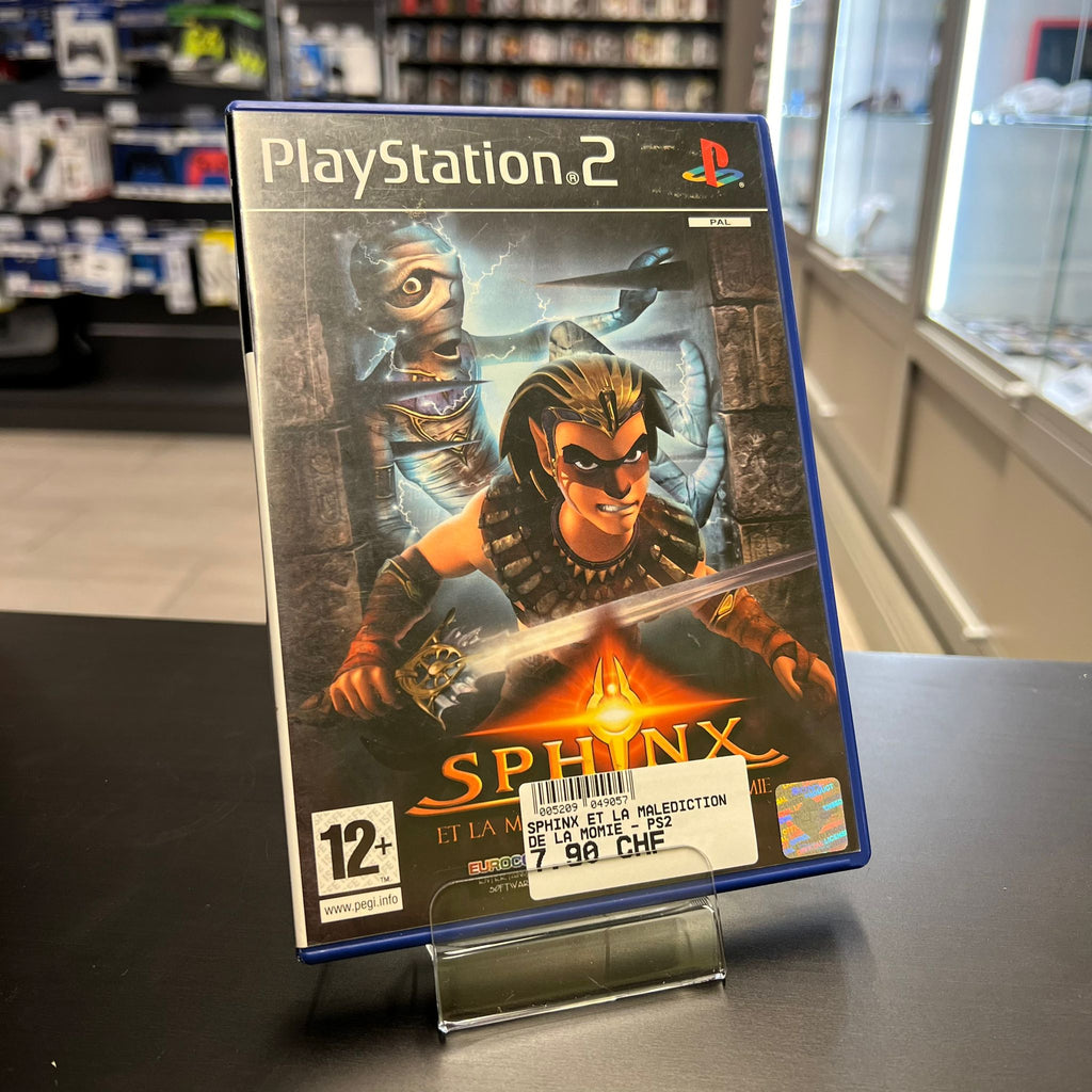 Jeu PS2 -  Shpinx et la malédiction… de la momie