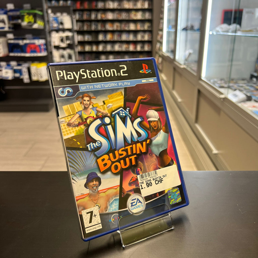 Jeu PS2 -  the sims Bustin out