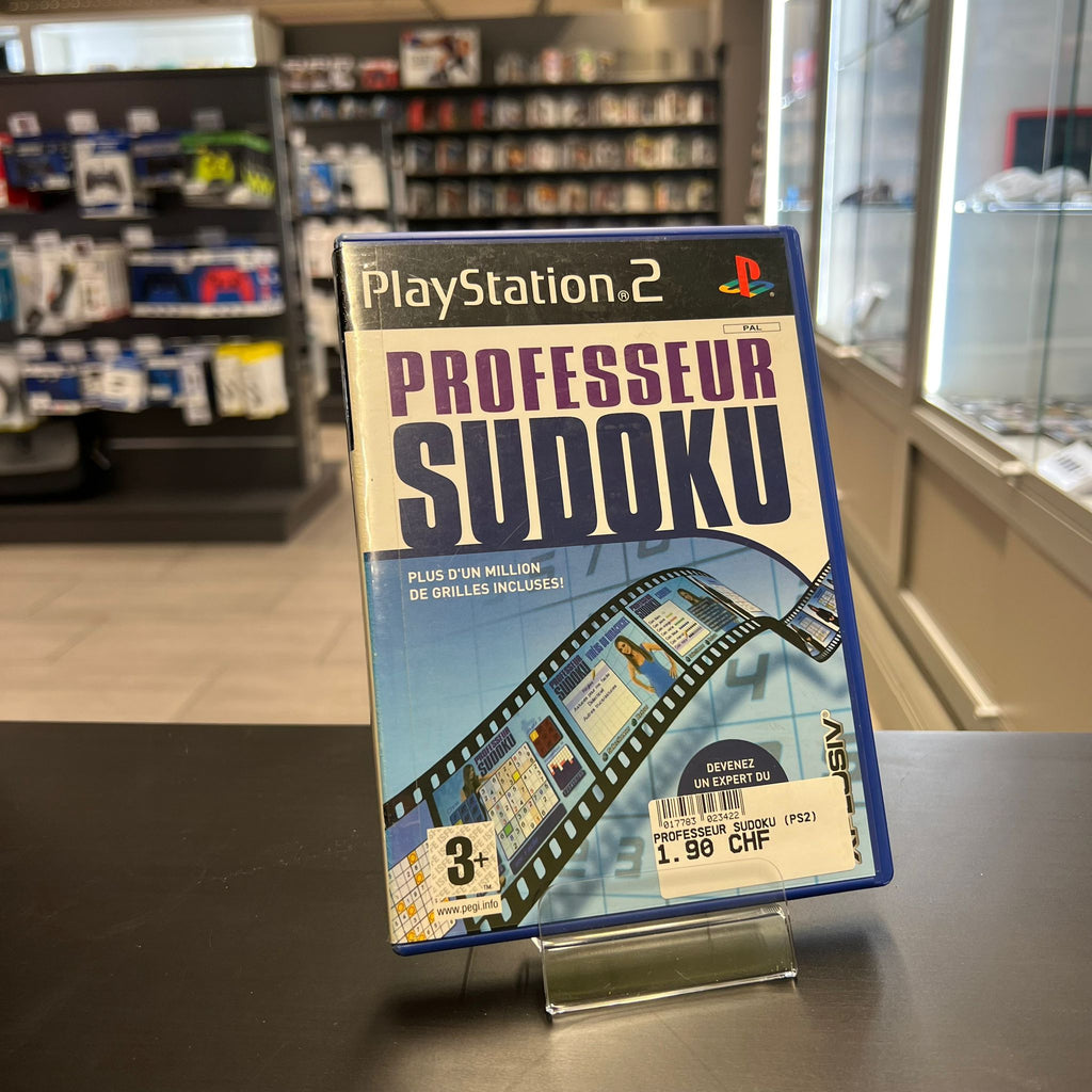 Jeu PS2 - Professeur sudoku