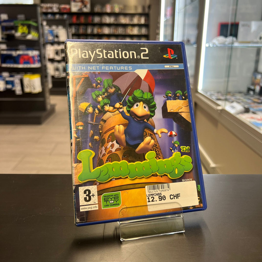 Jeu PS2 - lemmings