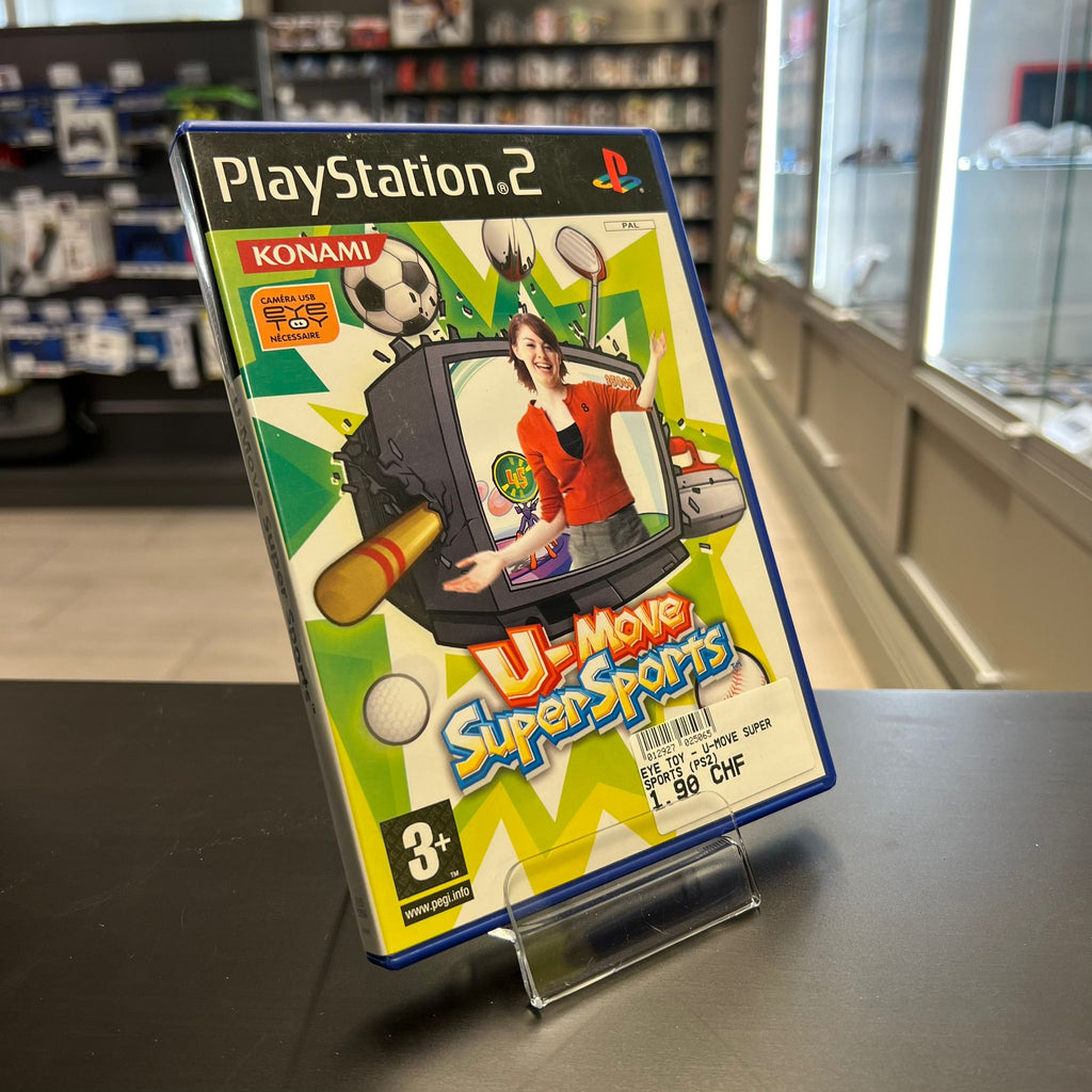 Jeu PS2 - U-Move super Sports