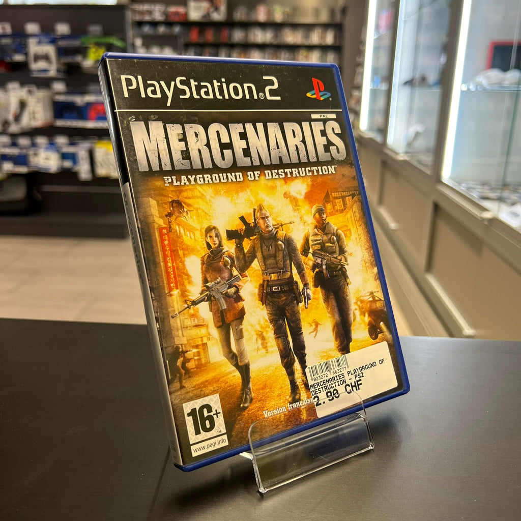 Jeu PS2 - Mercenaires