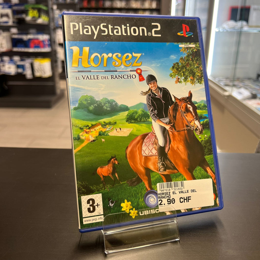 Jeu PS2 - Horsez El valle del rancho