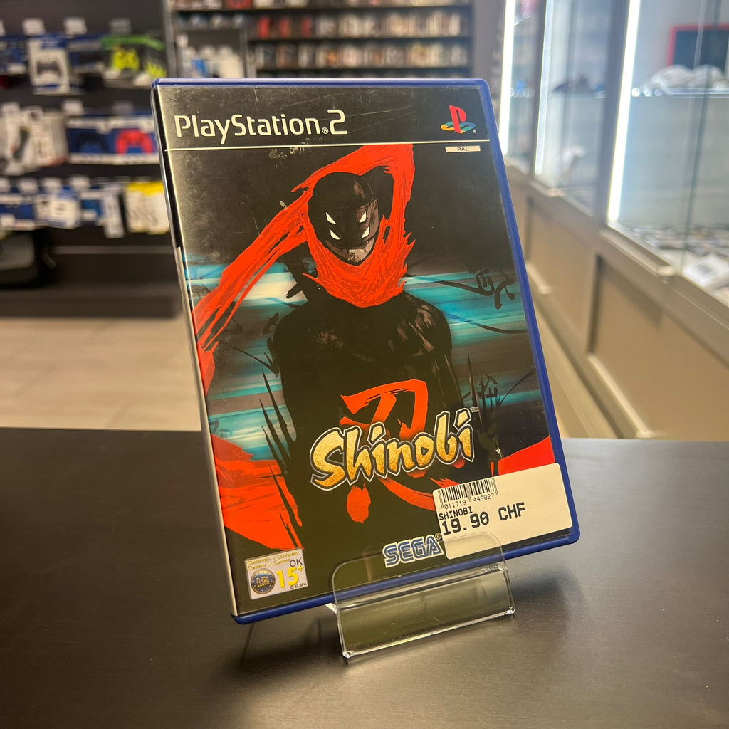 Jeu PS2 - shinobi