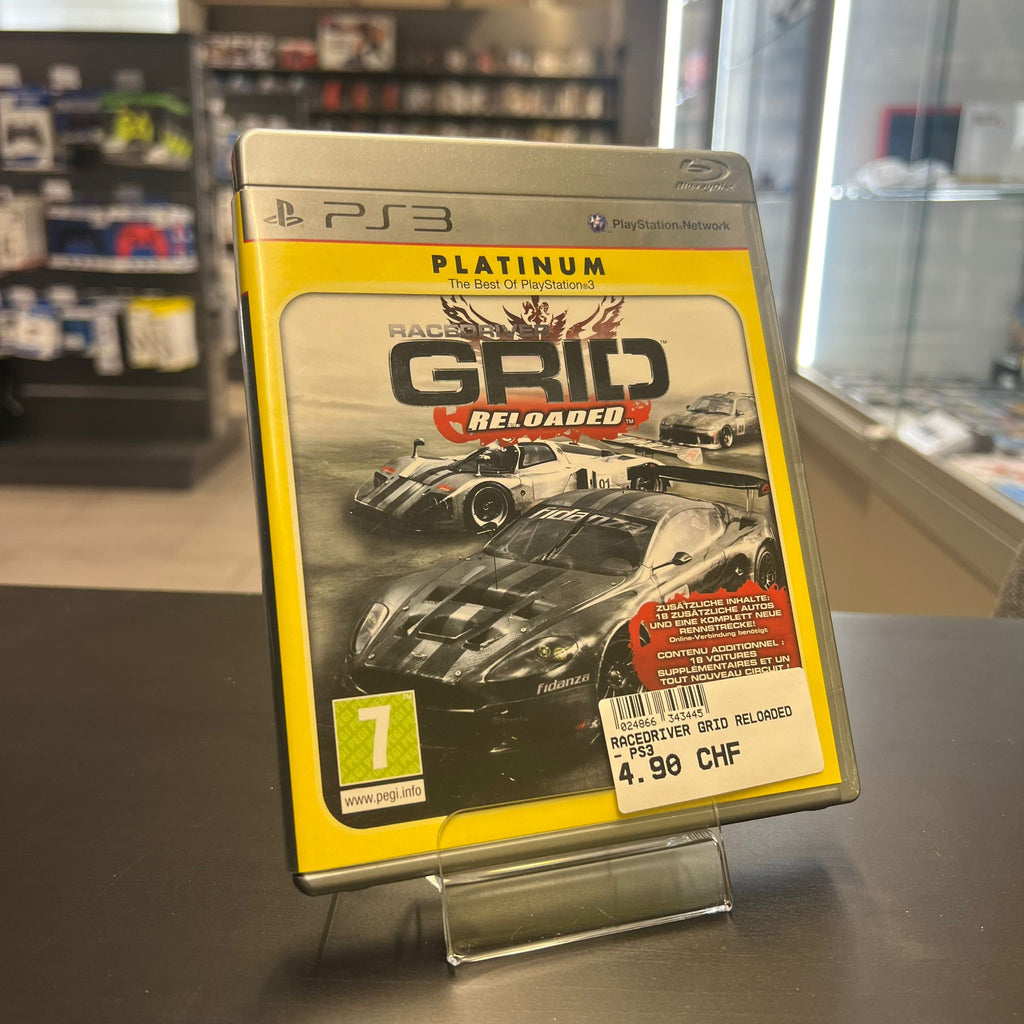 Jeu PS3 - Racedriver grid Reloaded