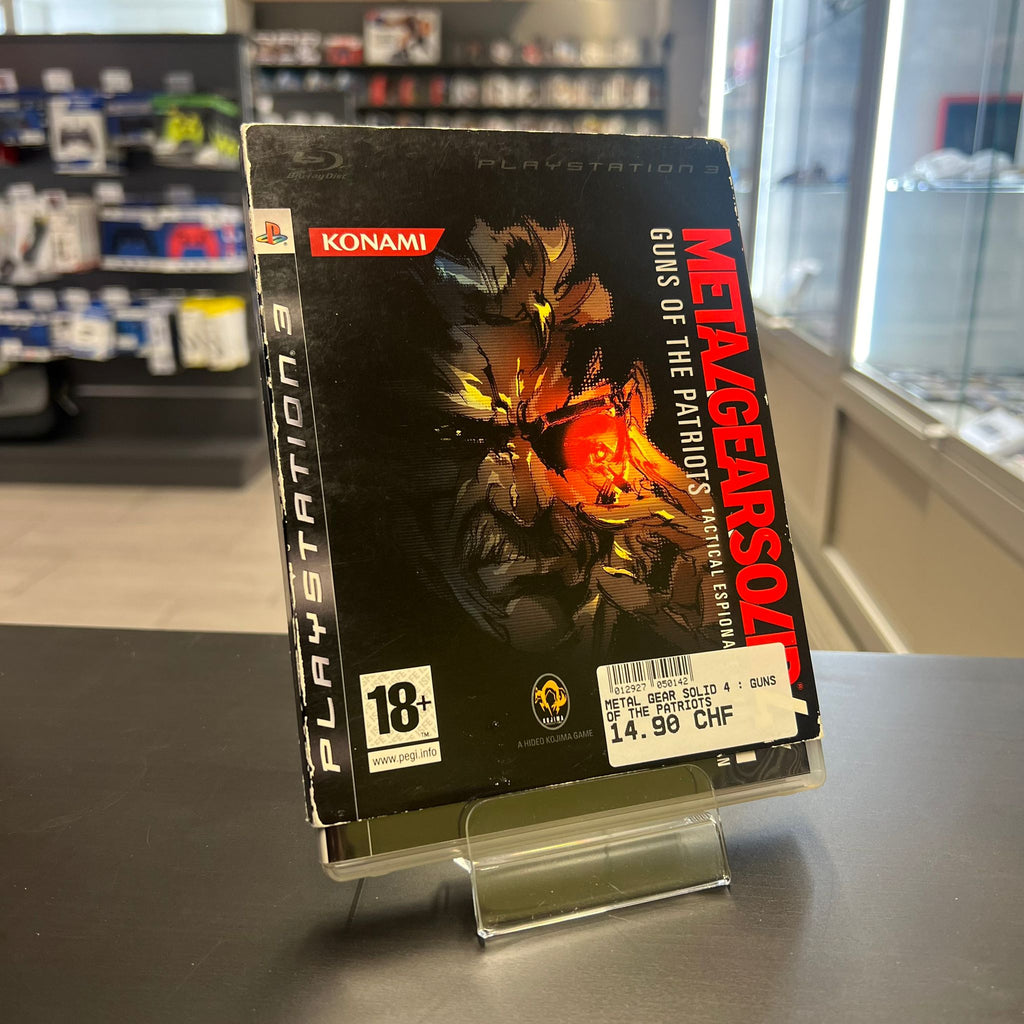 Jeu PS3 - Metal Gears solid 4 guns of the patriots