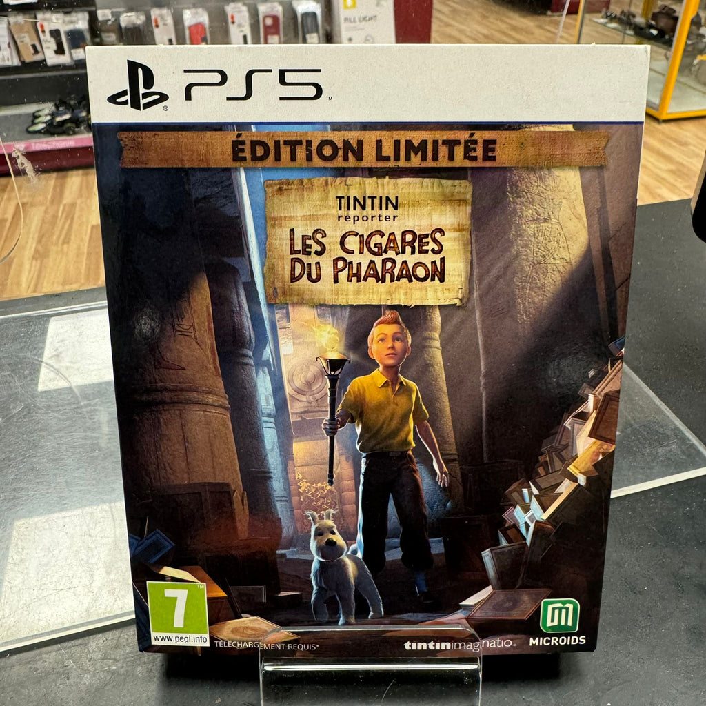 Jeu Ps5 Tintin Les Cigares Du Pharaon