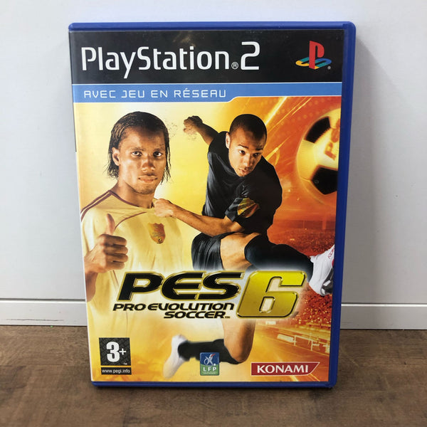 Jeux PlayStation 2 : Pro Evolution Soccer 5 & 6 (PES 5 & PES 6) - Lot - État Correct Fonctionnel