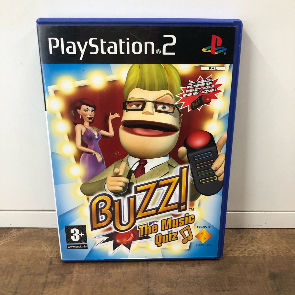 Jeu PS2 - Buzz! The music quiz
