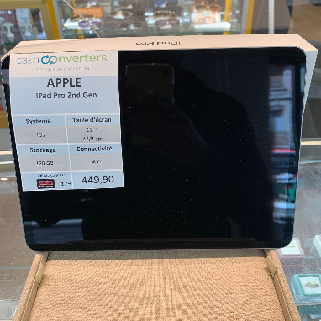 iPad Pro 11’ 128Go 2nd Gen