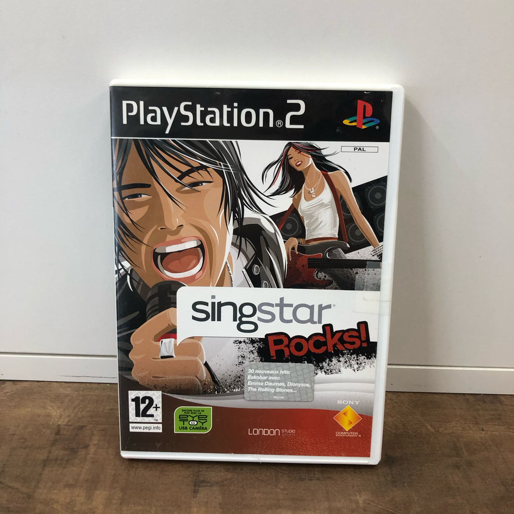 Jeu PS2 - Singstar Rocks !