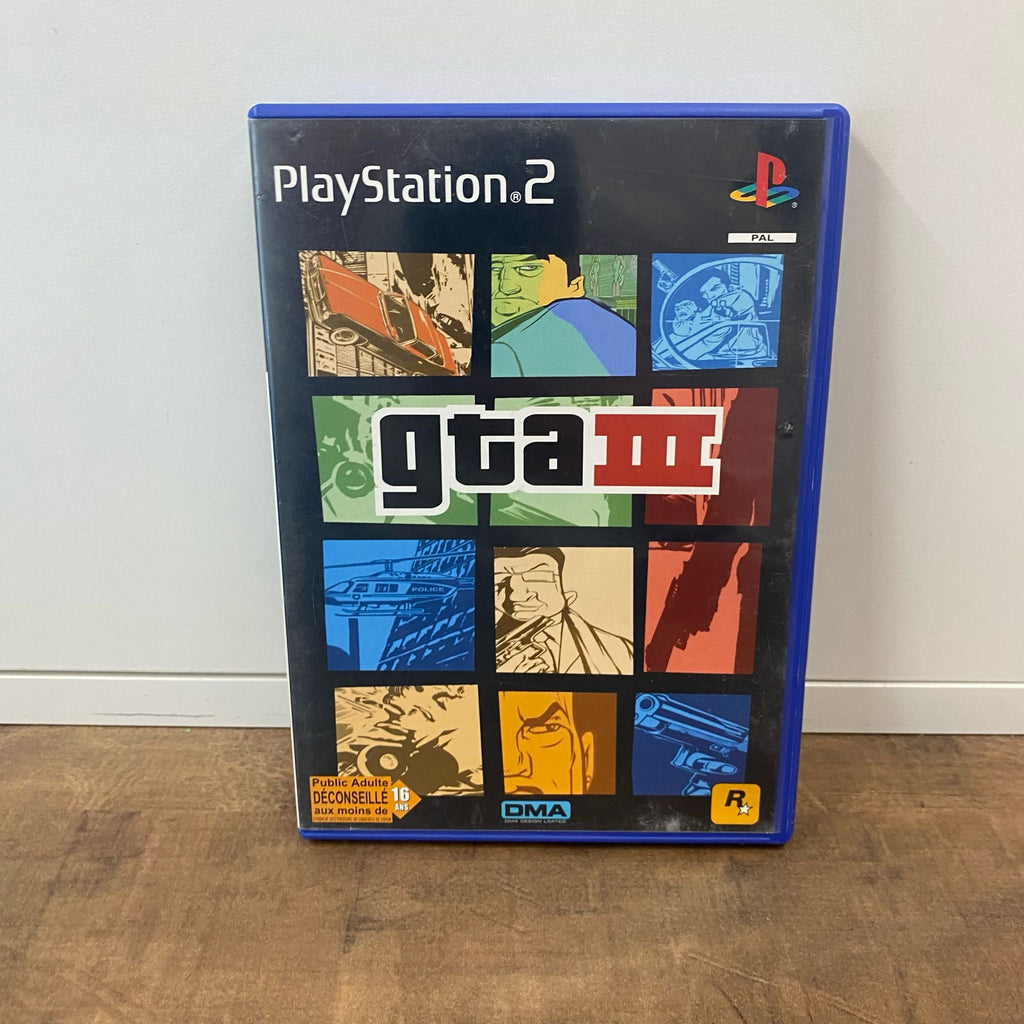 Jeu PS2 -  GTA III