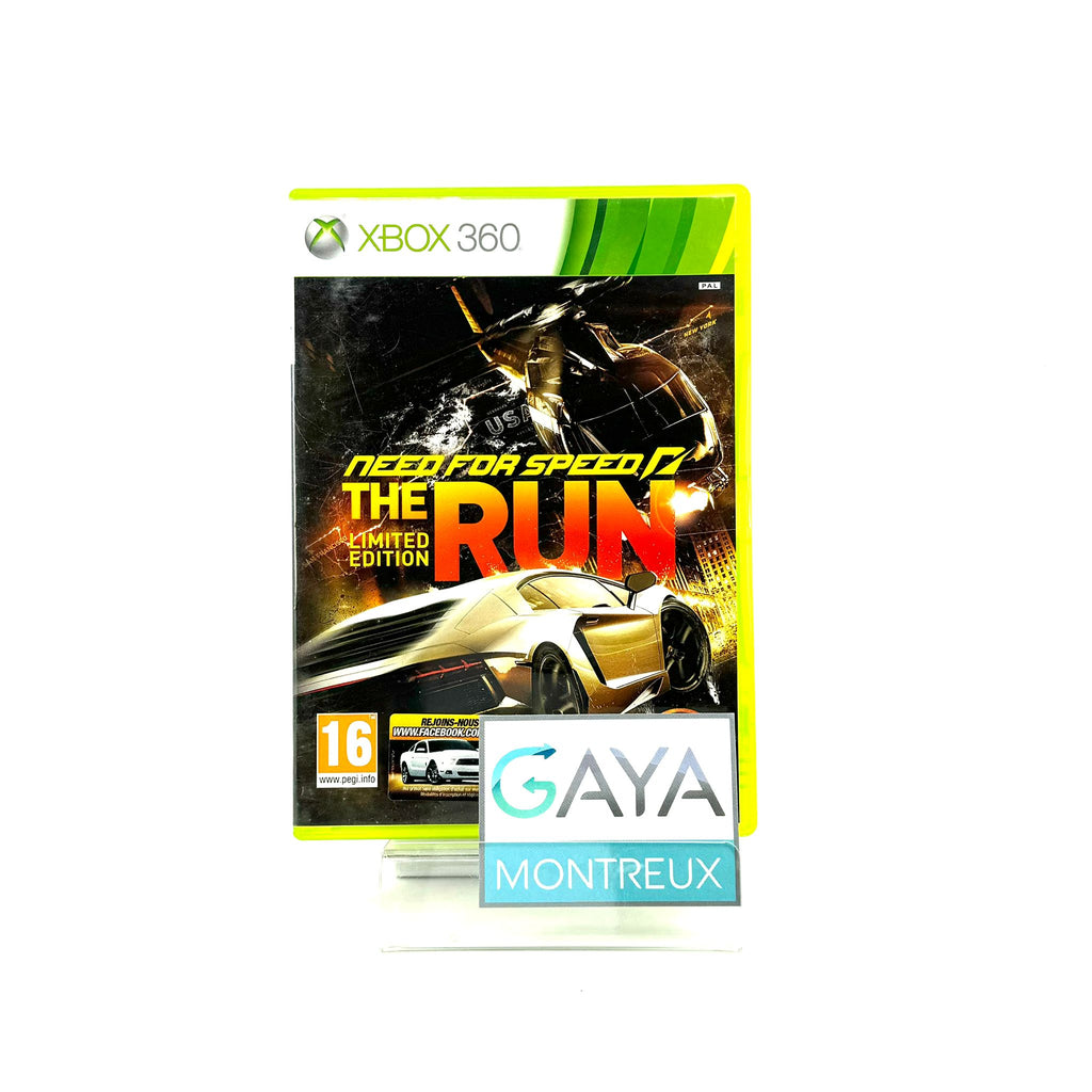 Jeu Xbox 360 - Need for Speed The Run Limited Edition