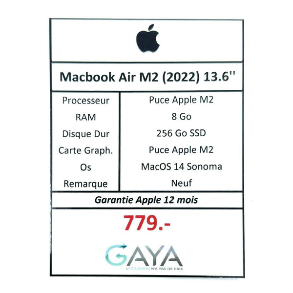 Macbook Air M2 (2022) 13.6’’