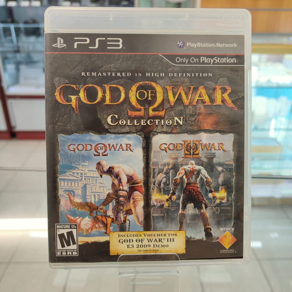 Jeu PS3: God of War : Collection - avec livret