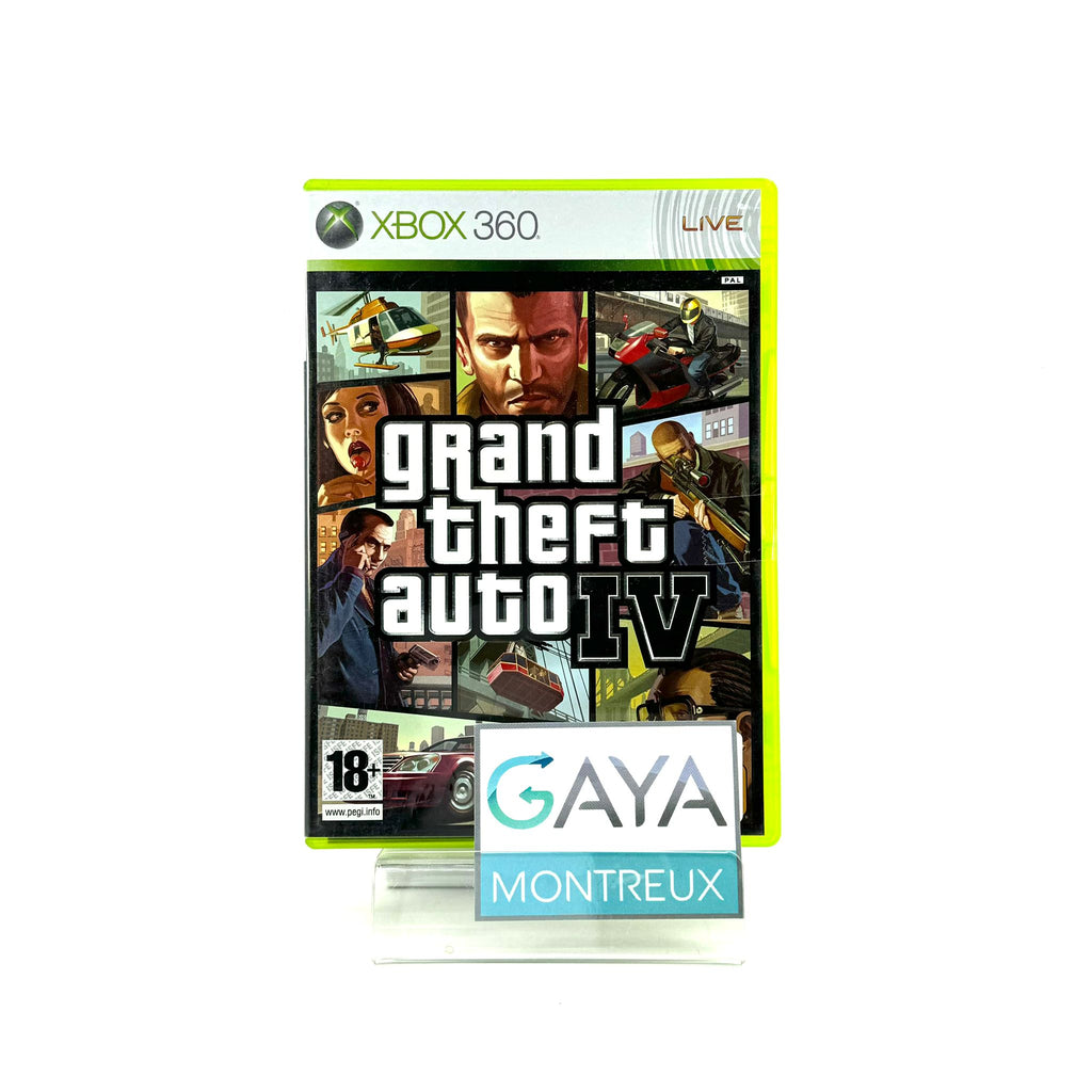 Jeu Xbox 360 - GTA Grand Theft Auto IV