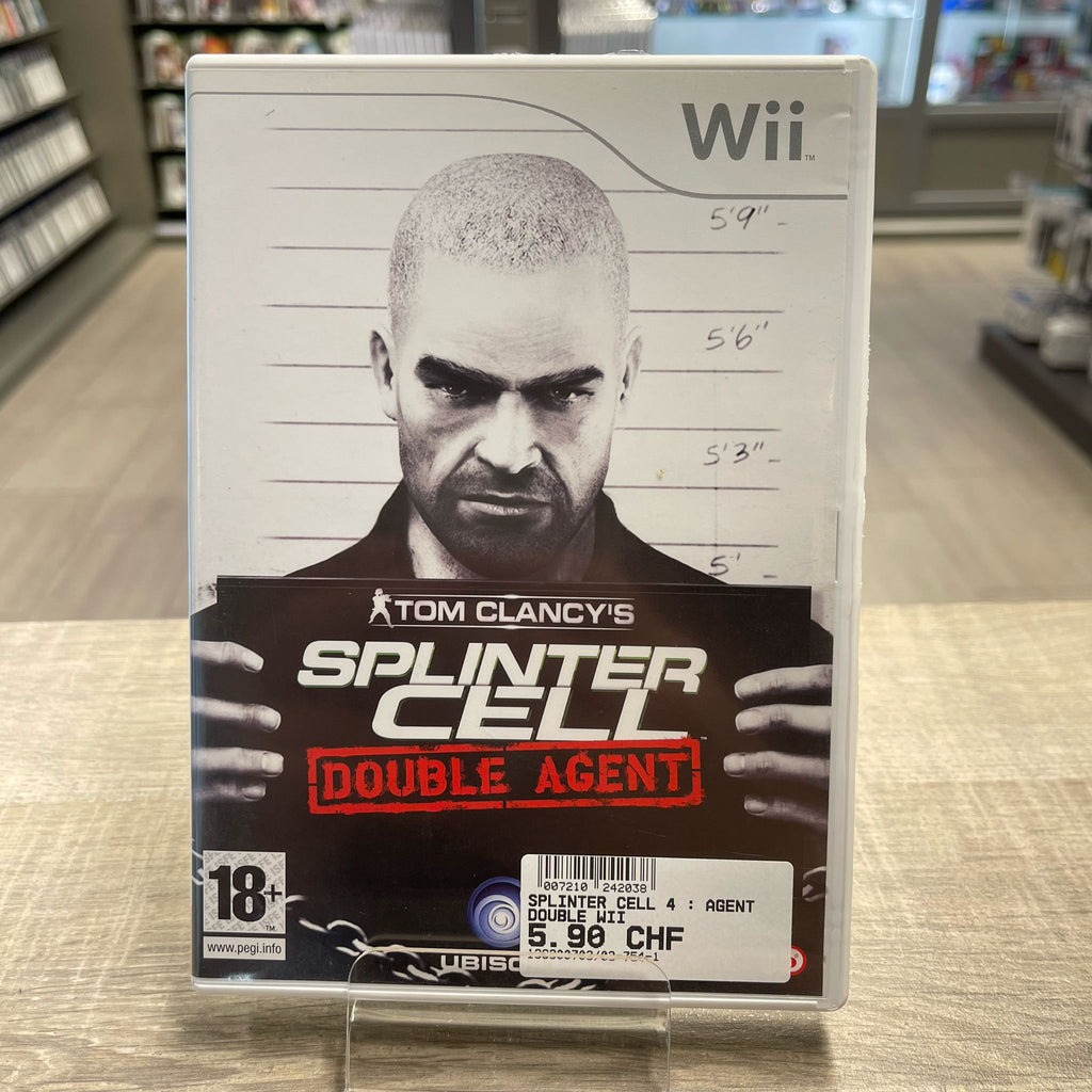 Jeu Wii - Tom Clancy’s Splinter Cell Double Agent  + notice