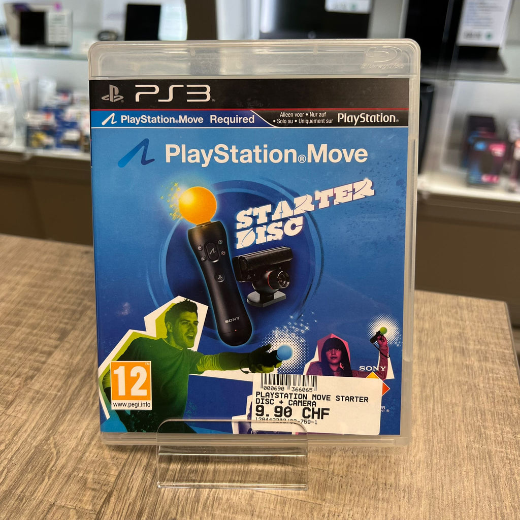 Jeu PS3 - PlayStation move Disc + camera